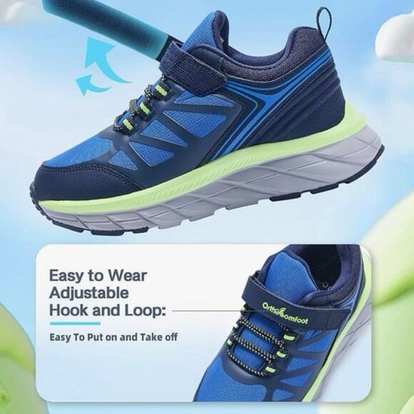 OrthoComfoot NWT Kids Athletic Shoes - Picture 12 of 13